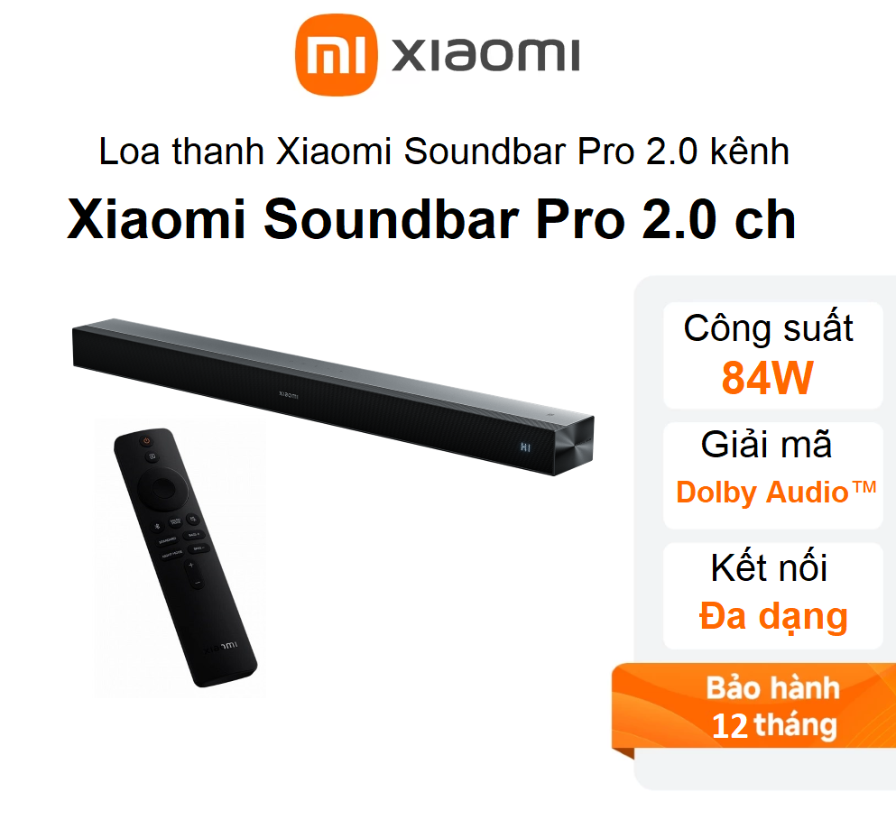 Loa Bluetooth Xiaomi Soundbar Pro 2.0 ch NS5-EU (QBH4344EU)