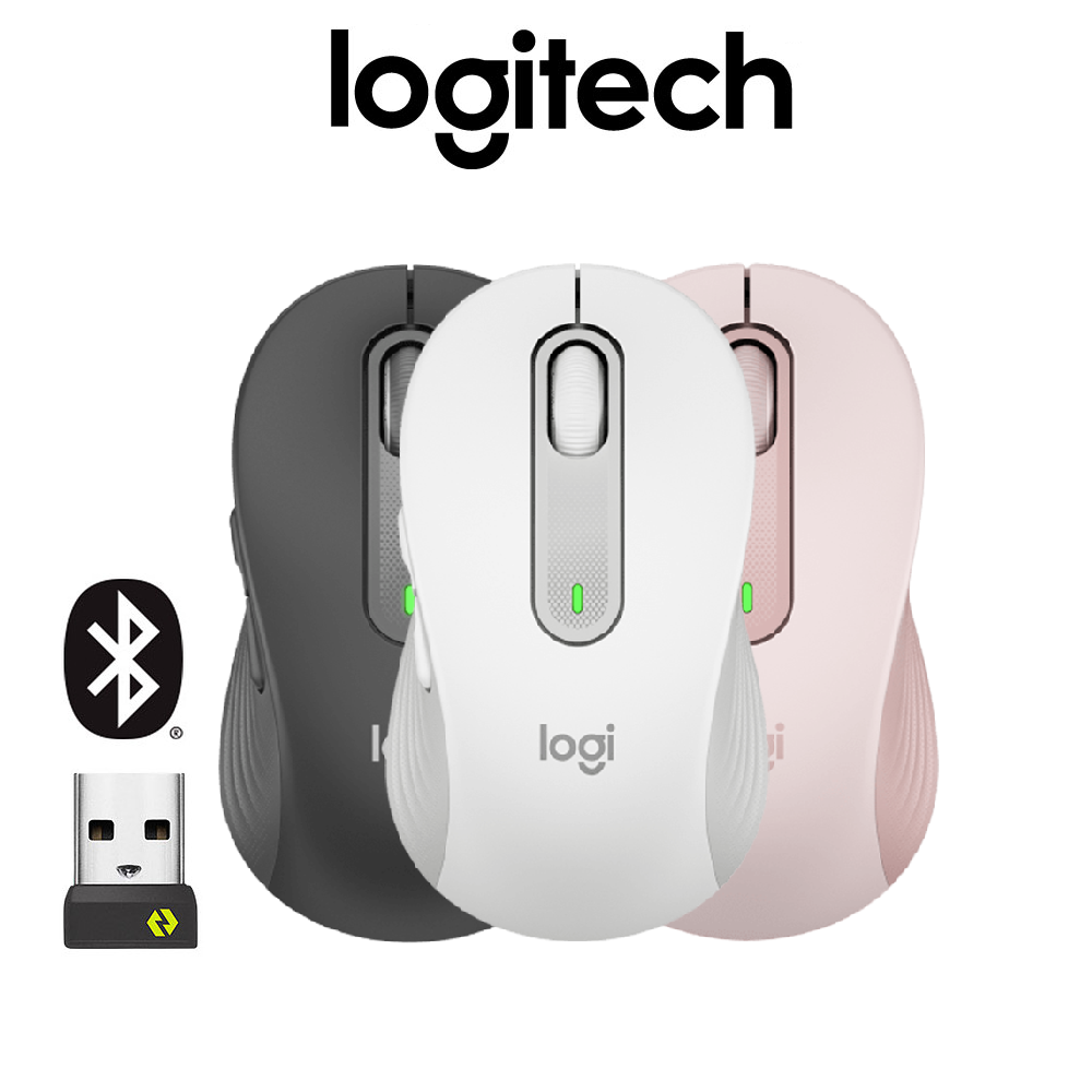 Chuột Logitech M650L không dây Wireless/Bluetooth SilentTouch