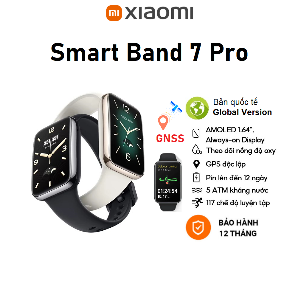 Vòng đeo tay thông minh Xiaomi Smart Band 7 Pro