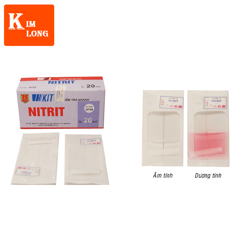 KIT kiểm tra nhanh Nitrit NT 04 - Bộ Công An