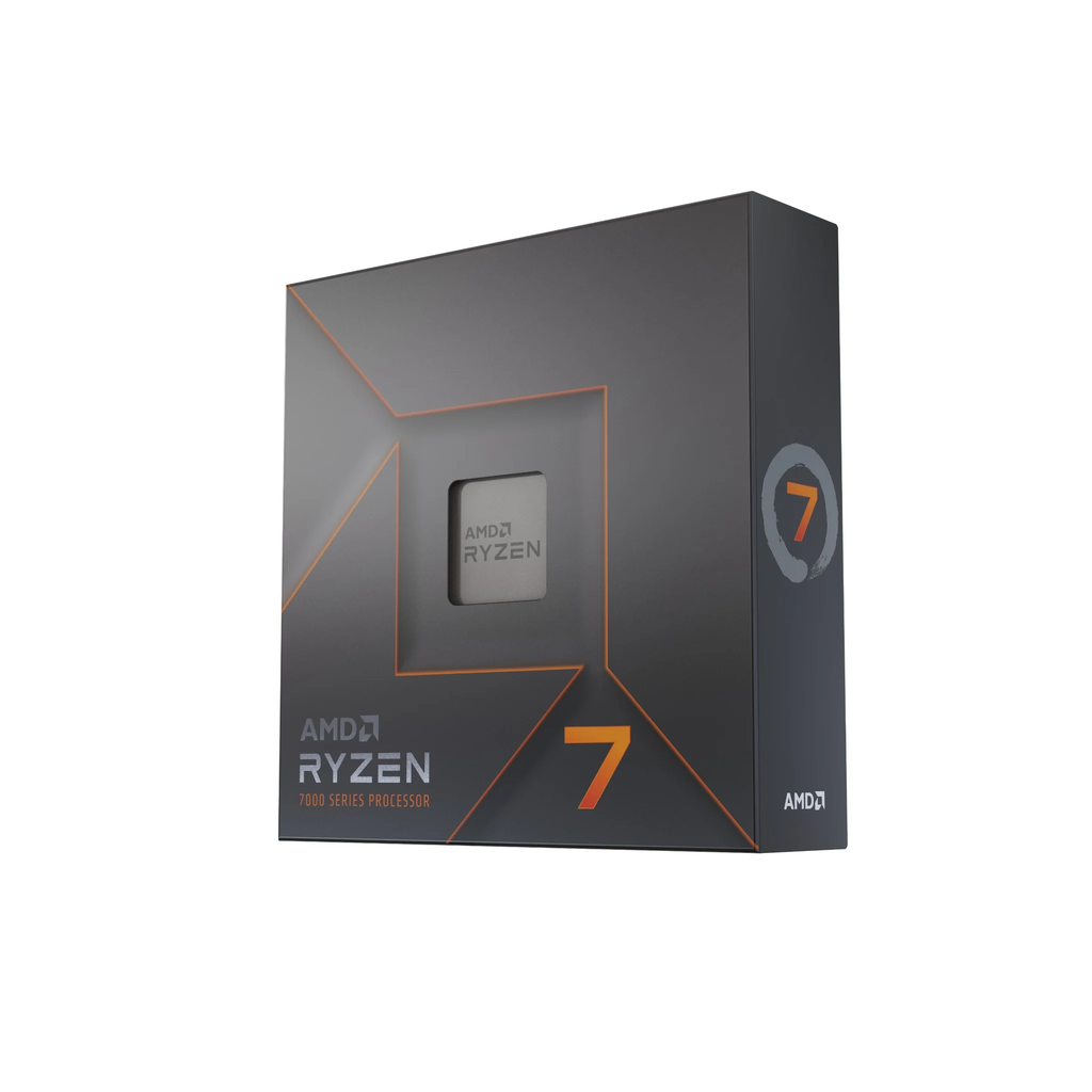 Bộ vi xử lý CPU AMD Ryzen 7 7700X (4.5 GHz Upto 5.4GHz / 40MB / 8 Cores, 16 Threads / 105W / Socket AM5)