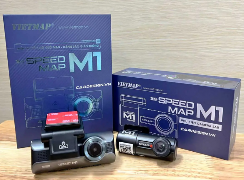 Camera hành trình SpeedMap M1 2K (Ghi hình trước)