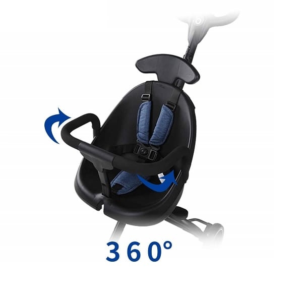 Xe đẩy BBH V3 -B Hàng Cao Cấp Có Mái Che