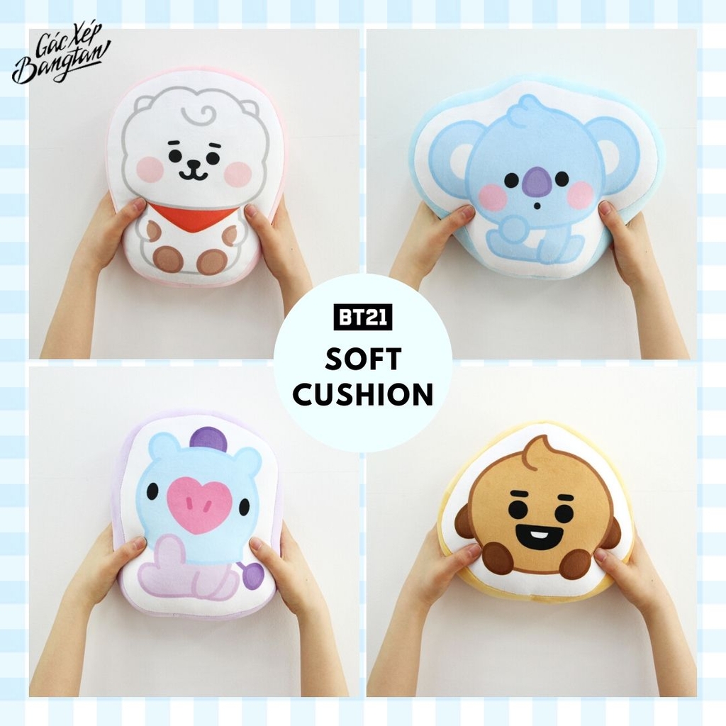 [ORDER] - BT21 BABY SOFT CUSHION - Gác Xép Bangtan