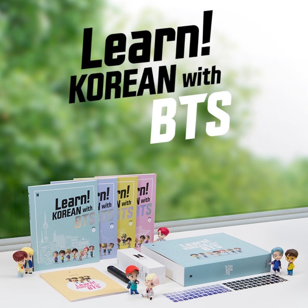 [ORDER] Learn! KOREAN with BTS Book Package Gác Xép Bangtan