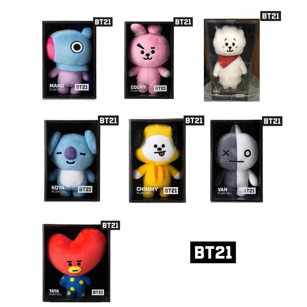 [ORDER] BT21 STANDING PLUSH DOLL MEDIUM SIZE OFFICIAL Gác Xép Bangtan