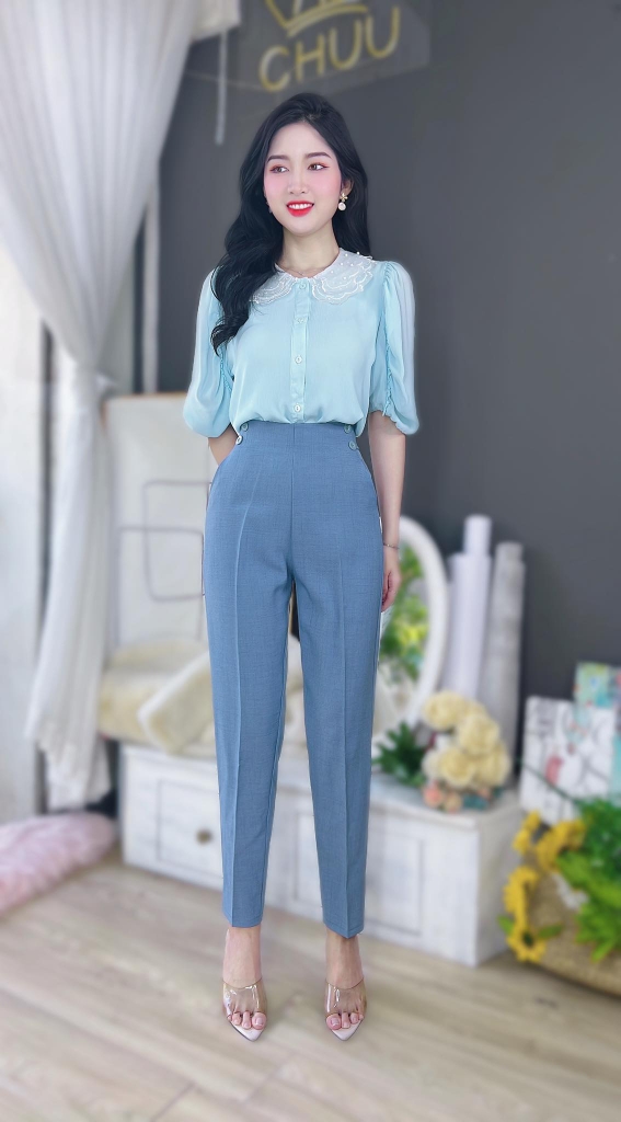 Quần Baggy Xước 4N