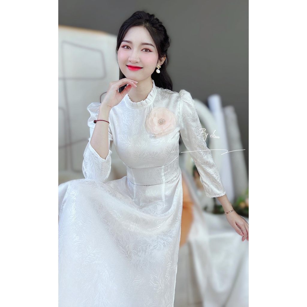 Áo Dài Cổ Li 2PH AD8021 (áo lẻ)