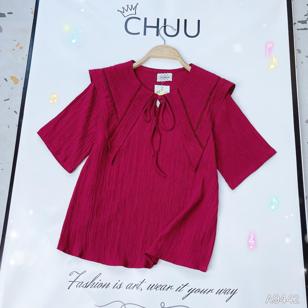 Áo Cổ Nhọn Chữ X A9442