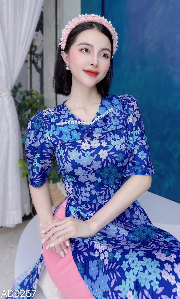 Áo Dài Nơ Nữ Hoàng AD9257