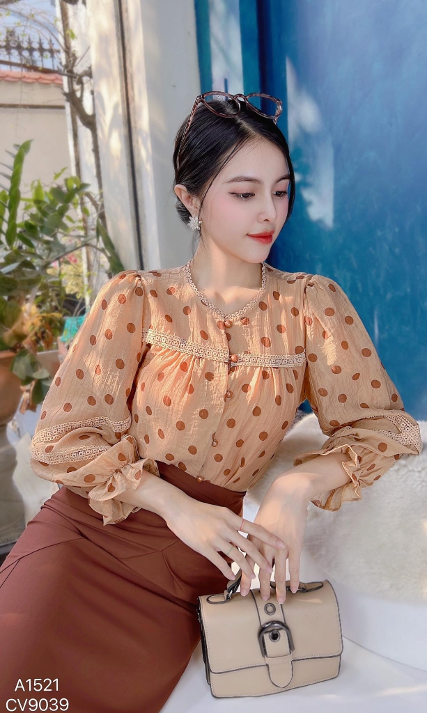Áo Sơ Mi Trái Tim XOXO A1521