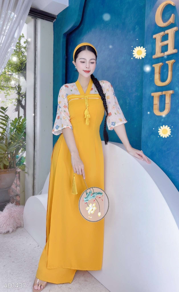 Áo Dài Tiểu Cung Nữ AD1437 (áo lẻ)
