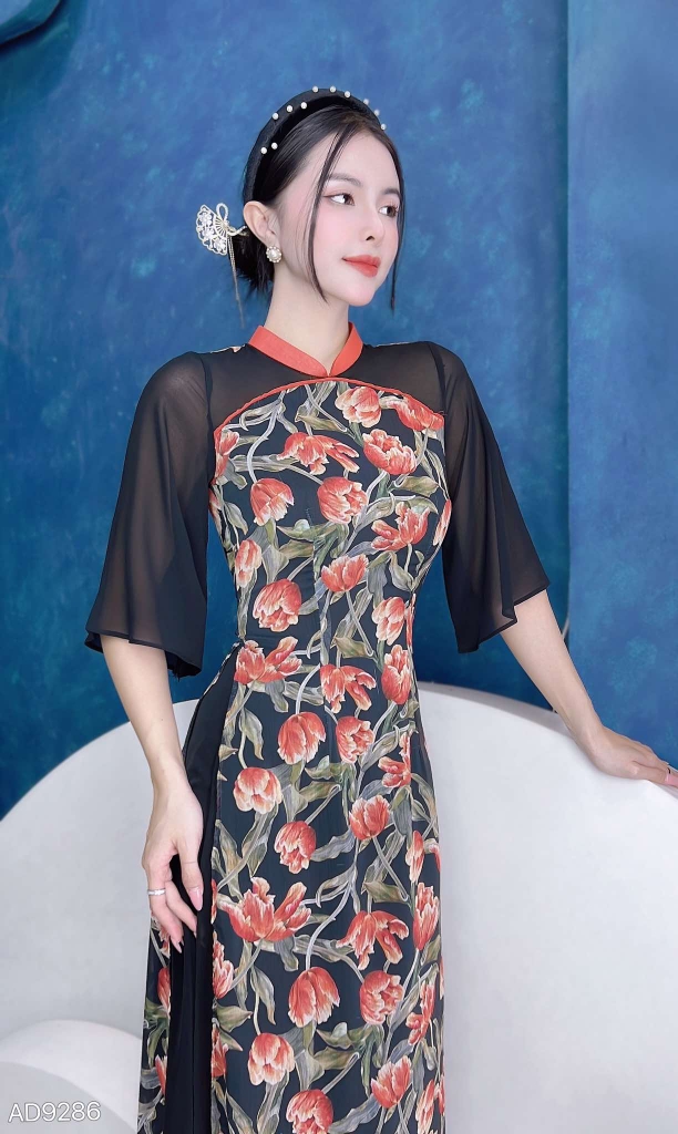 Áo Dài 4T Bamboo AD9286 (áo lẻ)