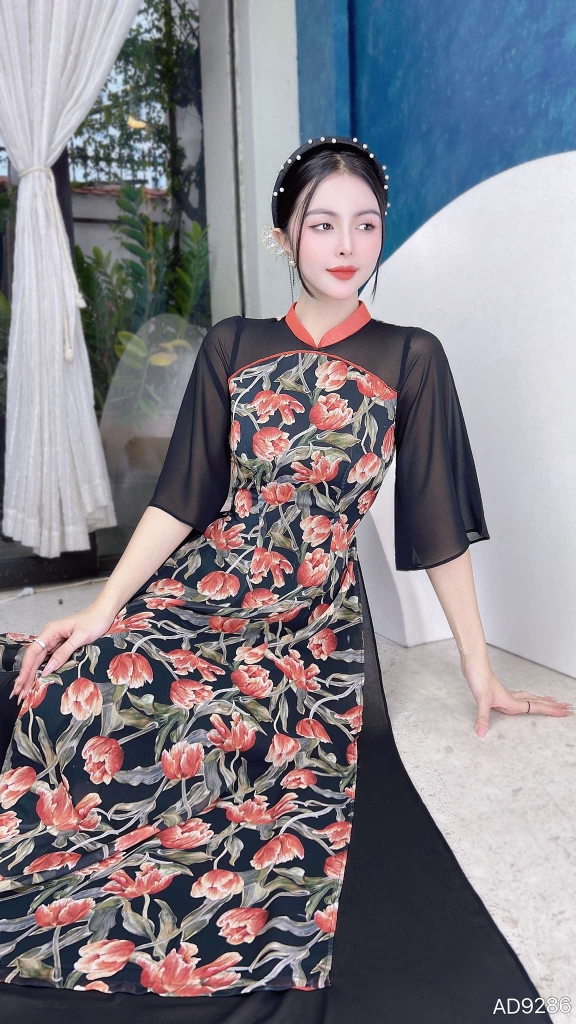 Áo Dài 4T Bamboo AD9286 (áo lẻ)