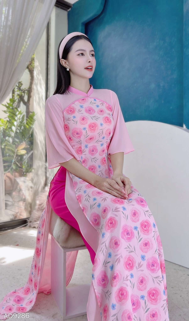 Áo Dài 4T Bamboo AD9286 (áo lẻ)