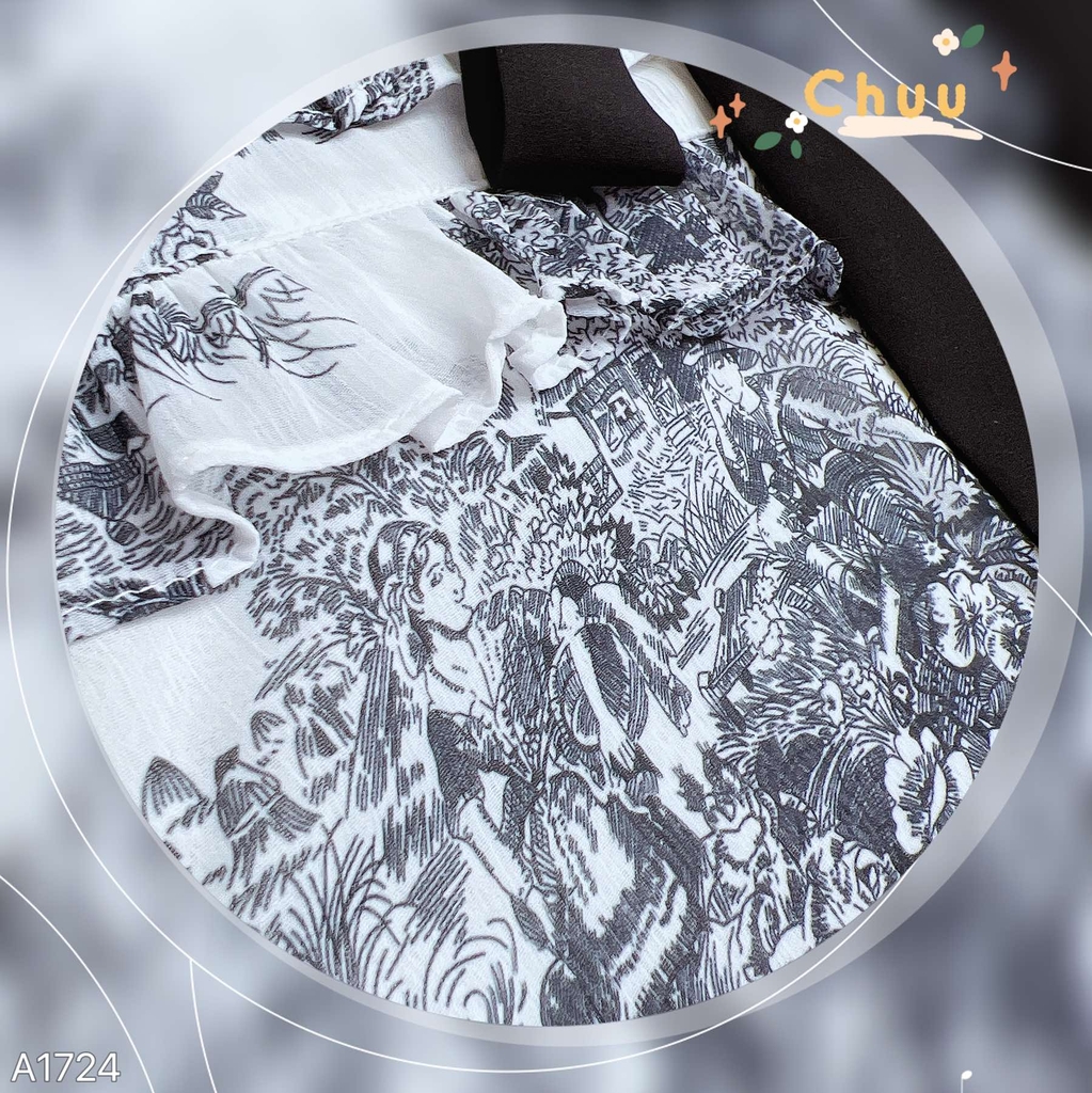 Áo Sơ Mi Cô Gái Đồng Quê A1724