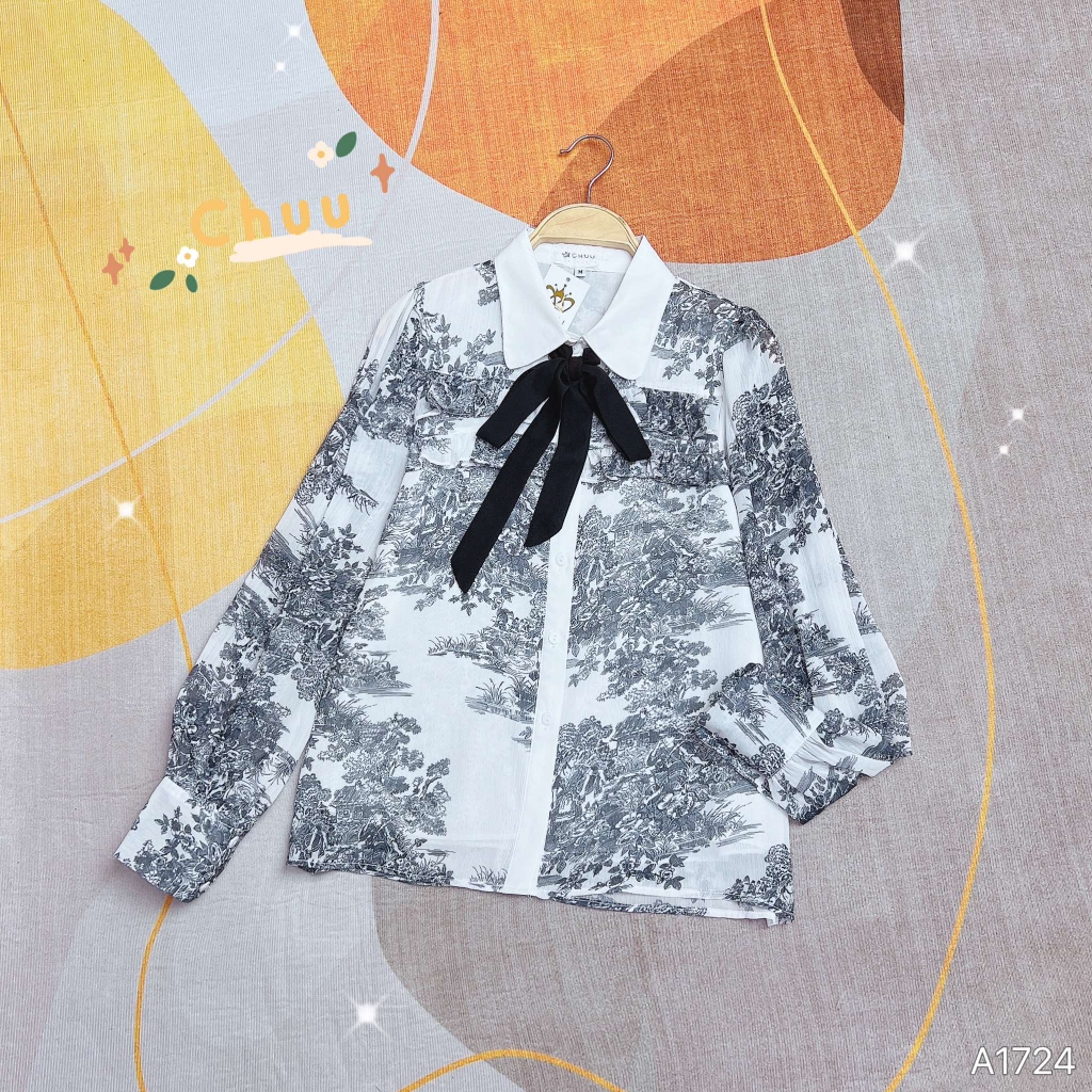 Áo Sơ Mi Cô Gái Đồng Quê A1724