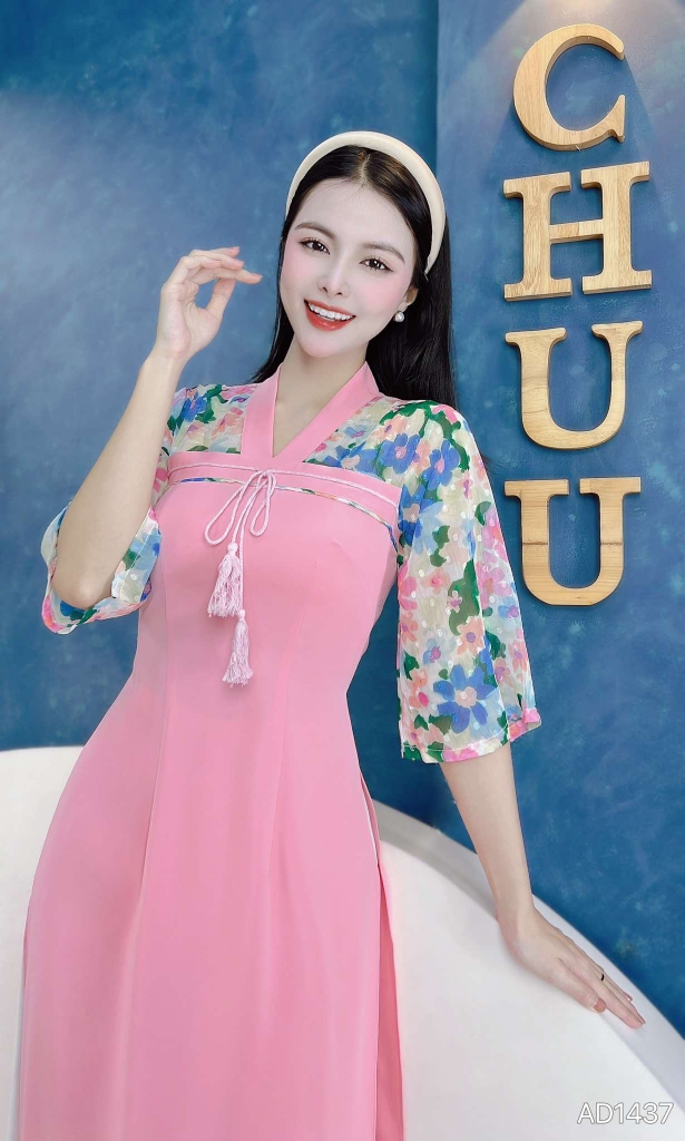 Áo Dài Tiểu Cung Nữ AD1437 (áo lẻ)