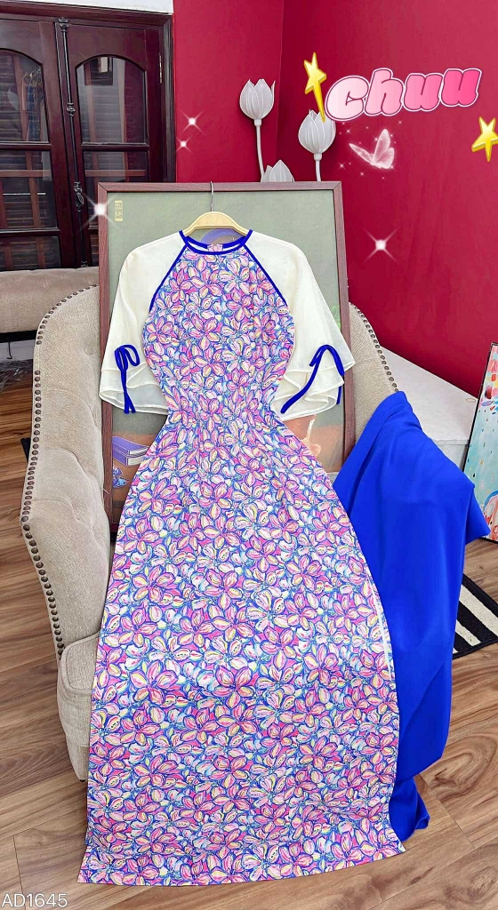 Áo Dài Tay Nơ Baby AD1645 (áo lẻ)