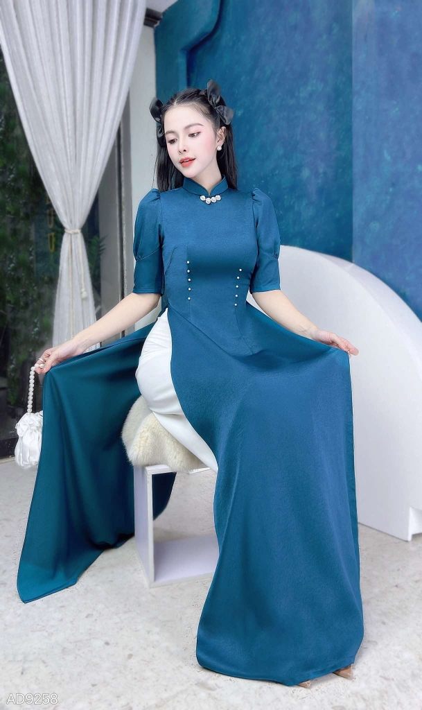 Áo Dài Eo Ngọc AD9258