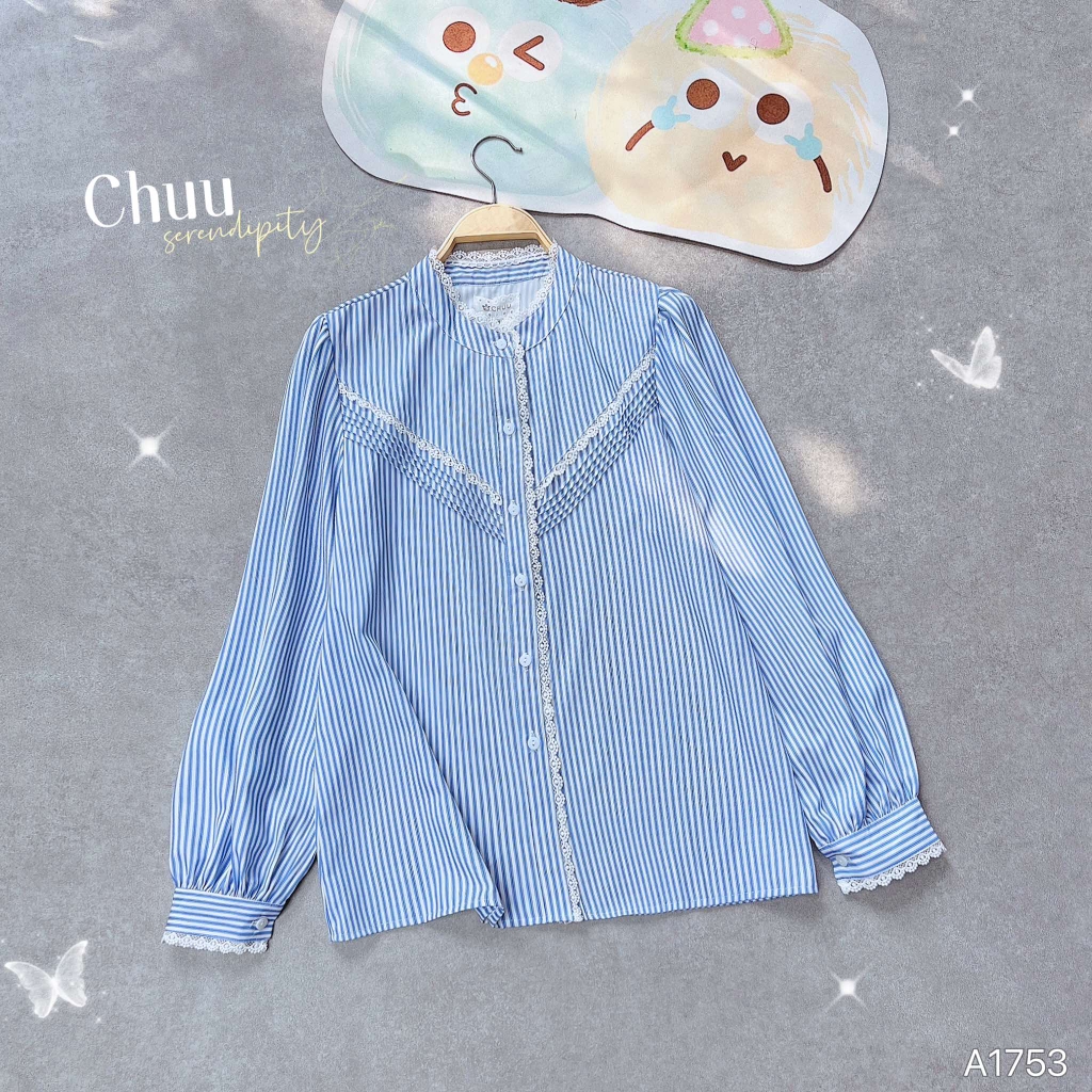 Áo Sơ Mi Sọc Cây Xương Rồng A1753