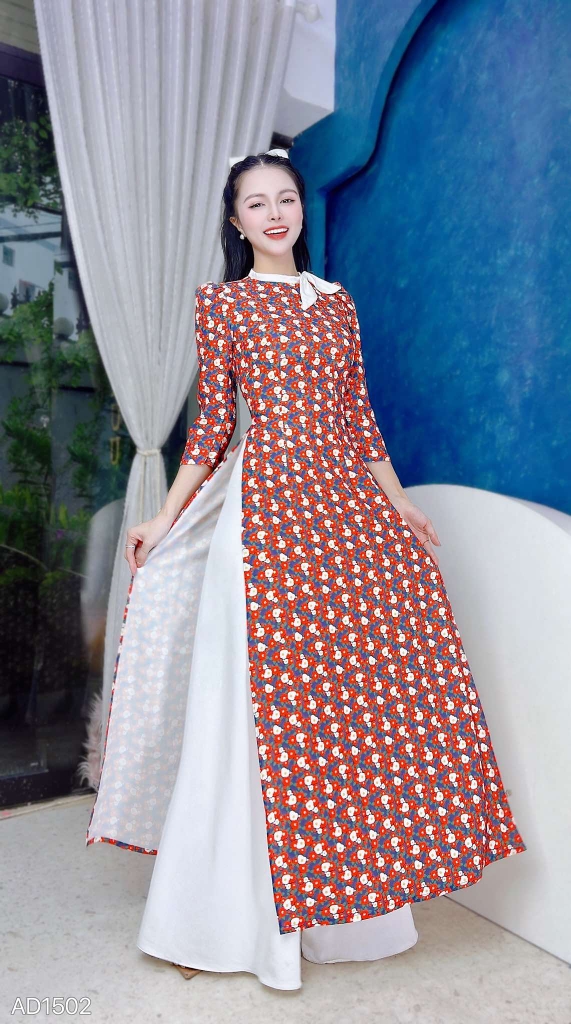Áo Dài Tai Sóc AD1502 (áo lẻ)