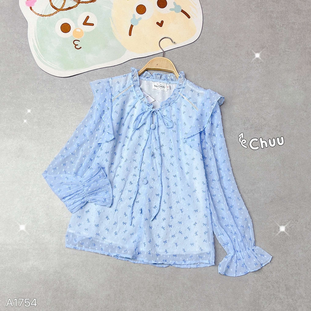 Áo Sơ Mi Bông Tuyết Vivian A1754