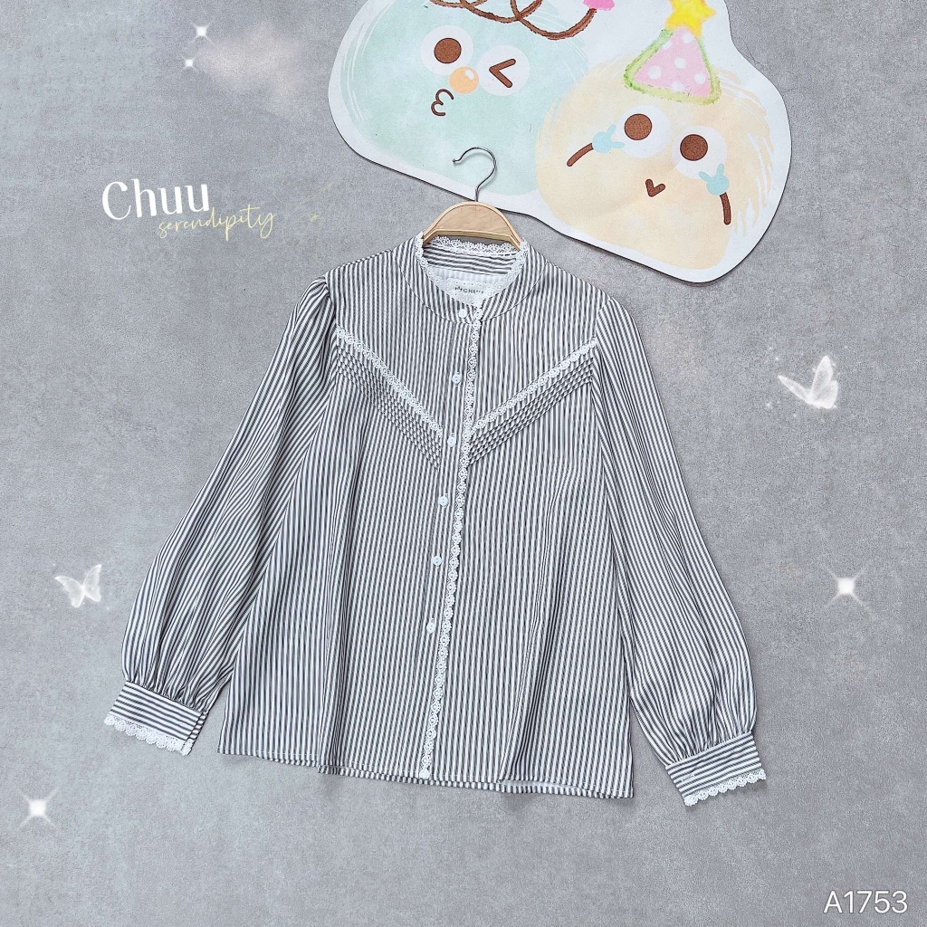 Áo Sơ Mi Sọc Cây Xương Rồng A1753