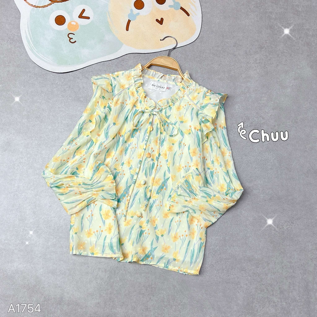 Áo Sơ Mi Bông Tuyết Vivian A1754