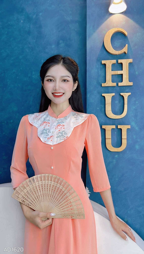 Áo Dài Khuynh Thành 3T AD1620 (áo lẻ)