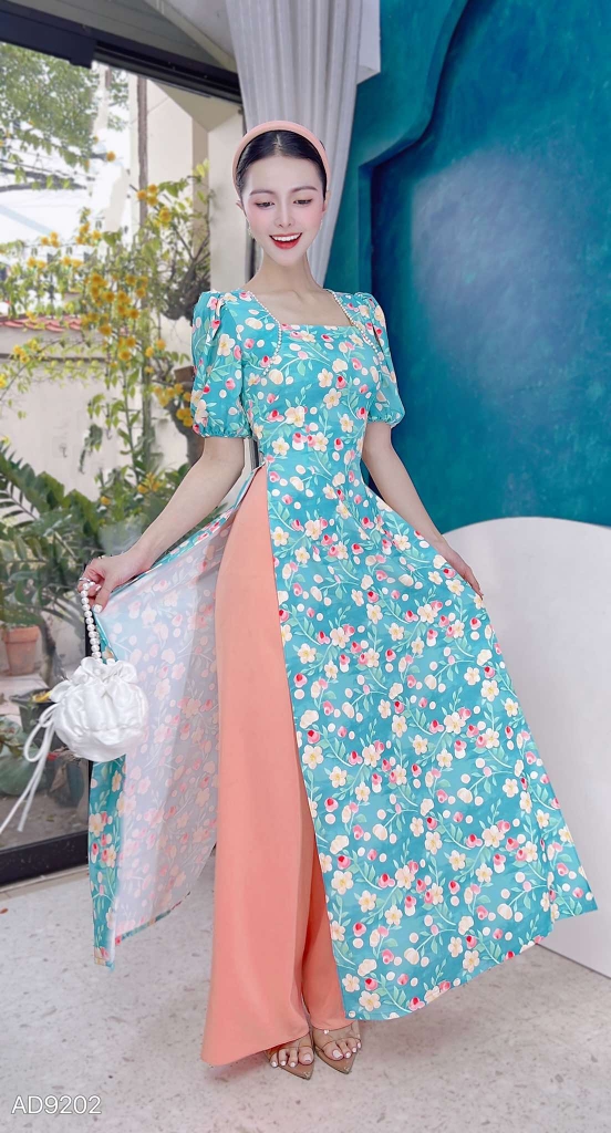 Áo Dài Mị Châu AD9202