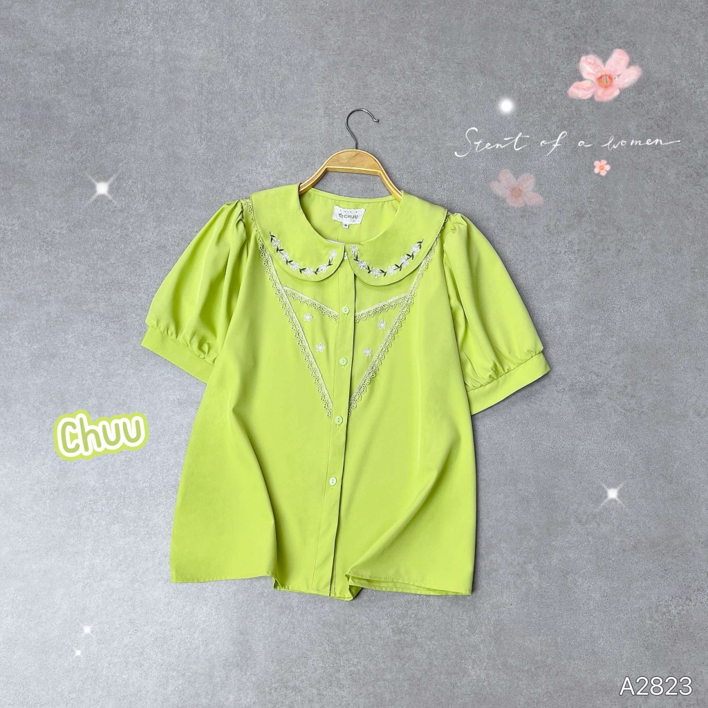 Áo Sơ Mi Ngôi Sao Xanh A2823