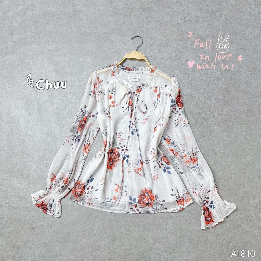 Áo Hoa Mai Hạt Dưa A1810