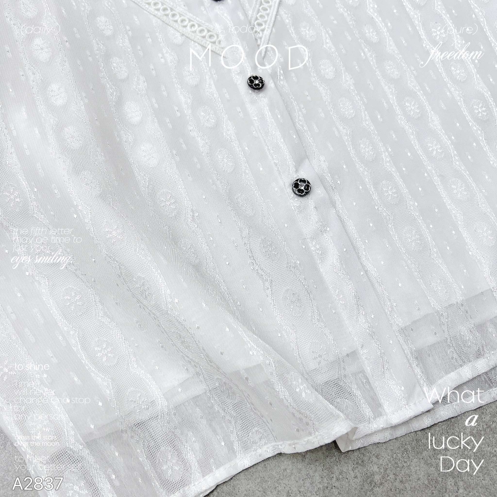 Áo Sơ Mi Hoa Hắc Lạnh A2837