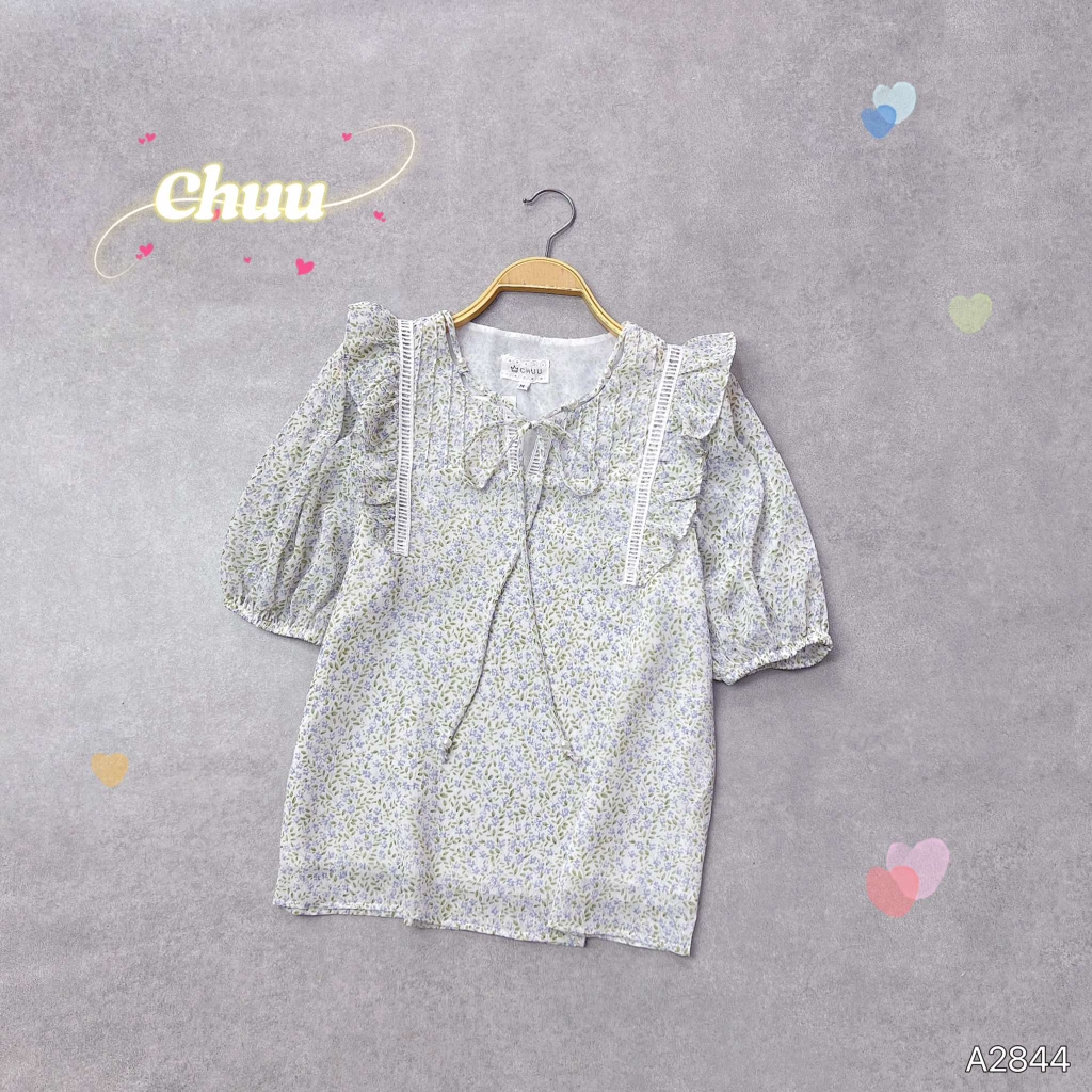 Áo Dây Ngọc Vai Nhím A2844