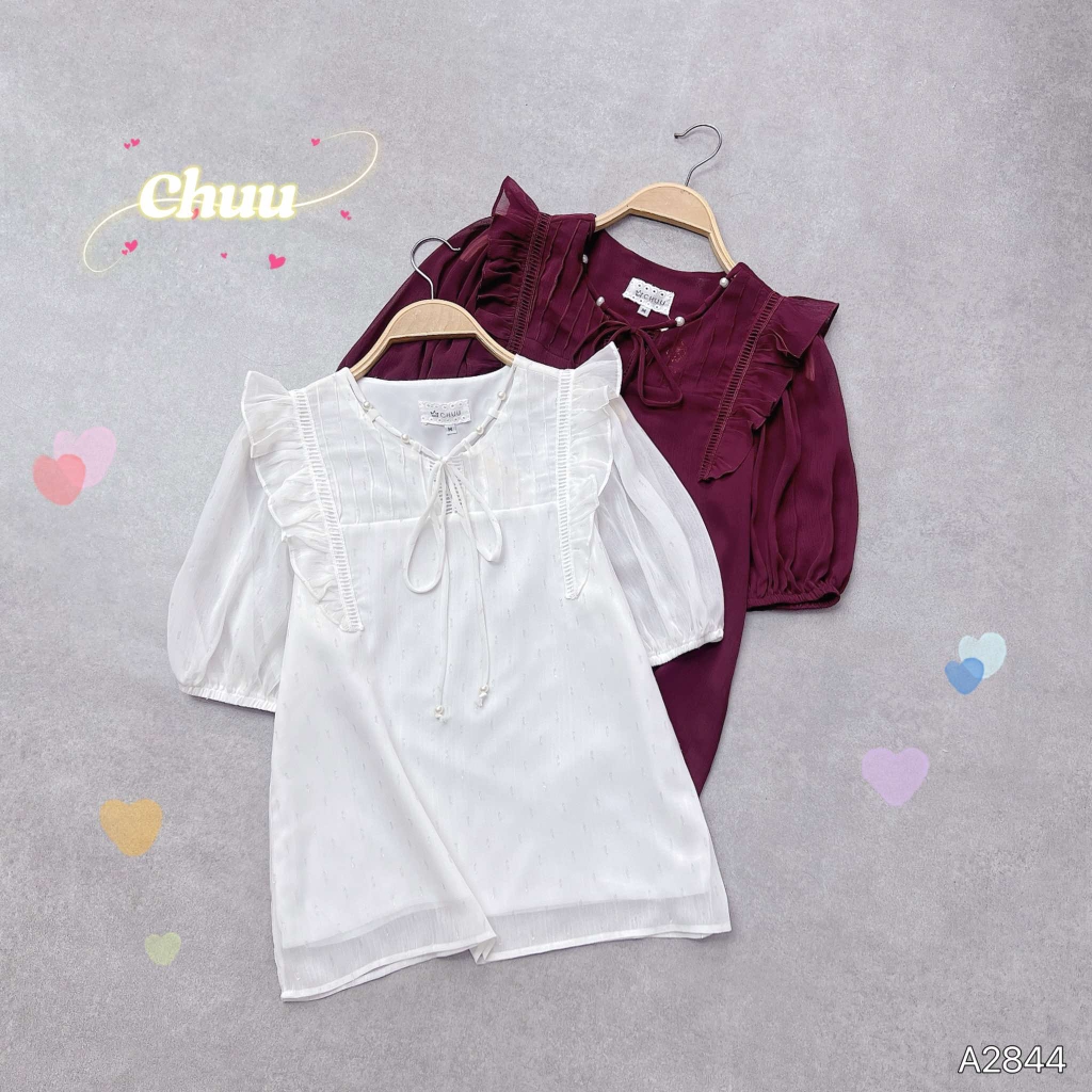 Áo Dây Ngọc Vai Nhím A2844