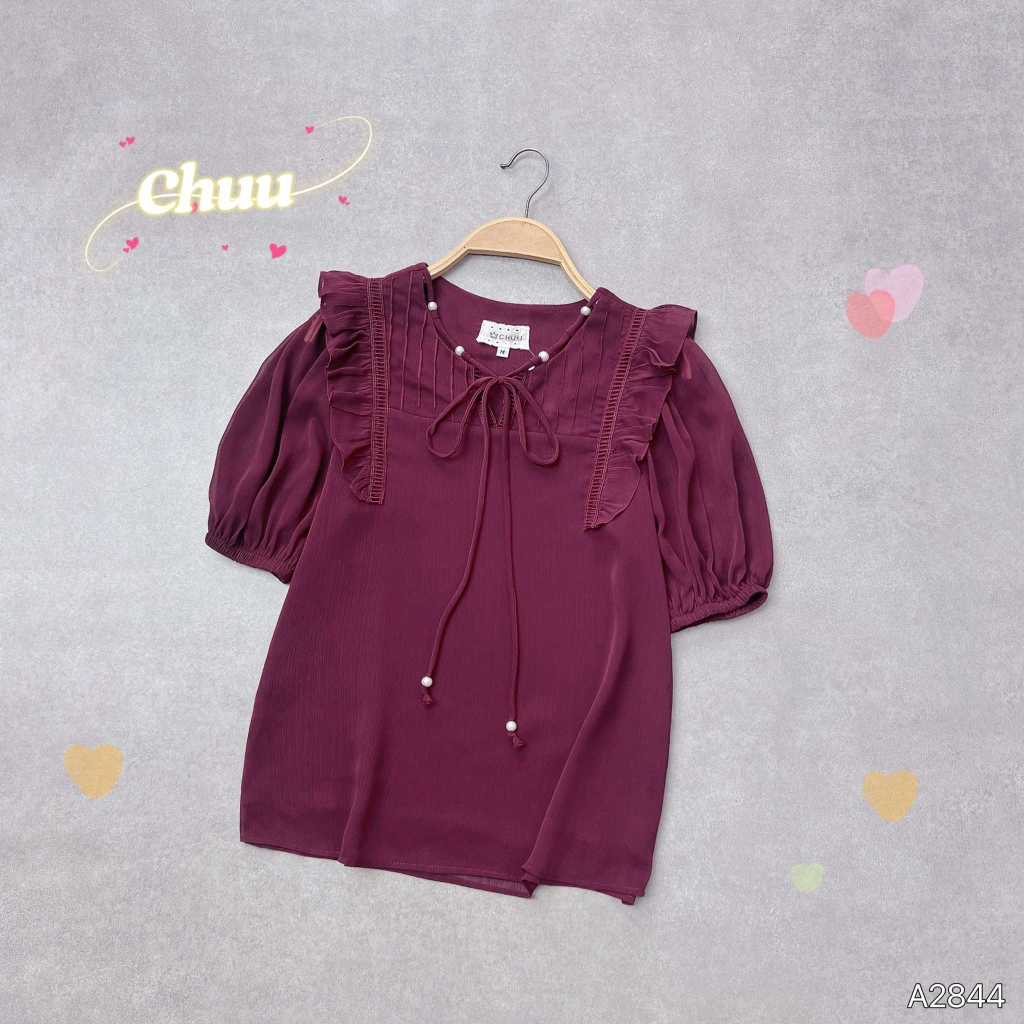 Áo Dây Ngọc Vai Nhím A2844