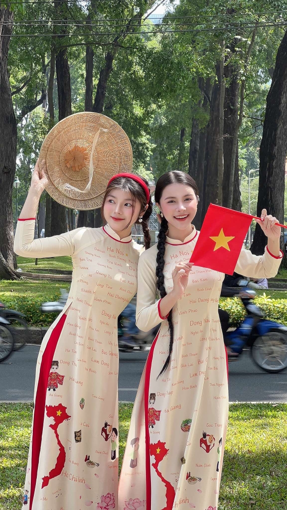Áo Dài TT 63 Tỉnh Thành AD1515 (áo lẻ)
