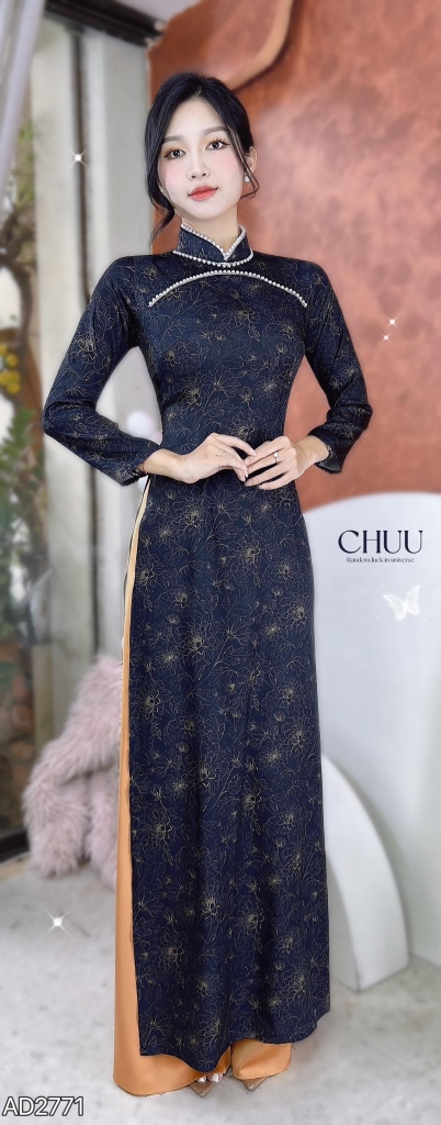 Áo Dài Ngọc Khiết AD2771 (áo lẻ)