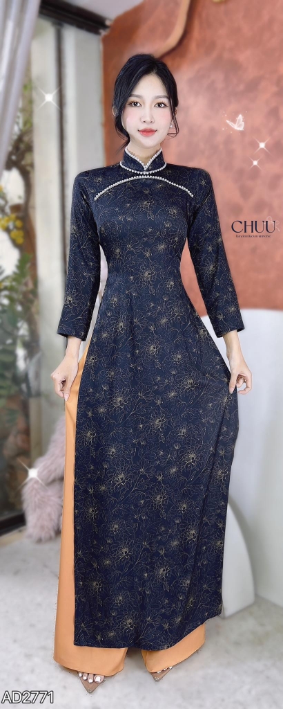 Áo Dài Ngọc Khiết AD2771 (áo lẻ)
