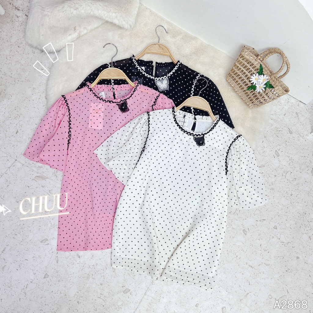 Áo Voan Bướm BeBe A2868
