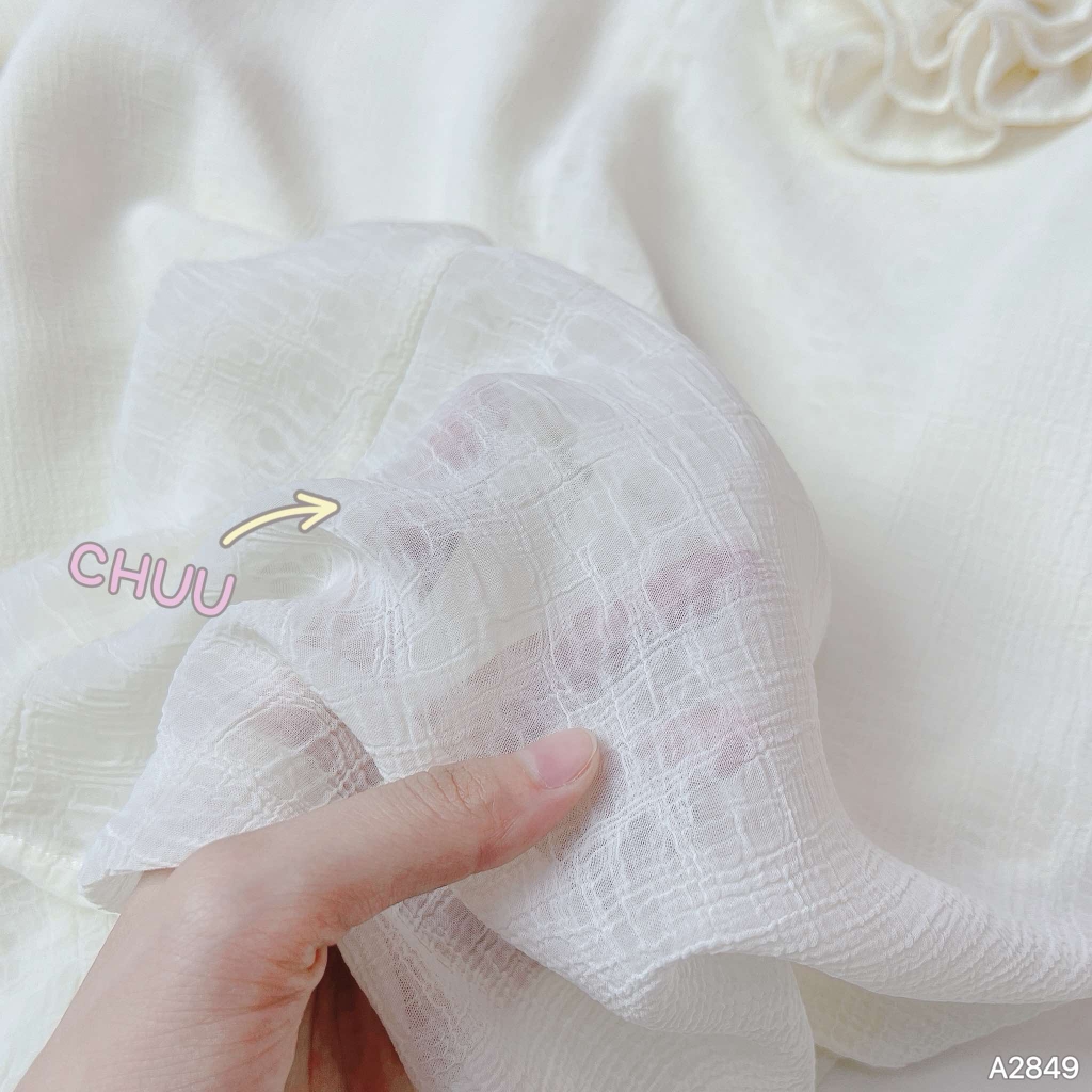 Áo Hoa Giấy Mặt Trăng A2849