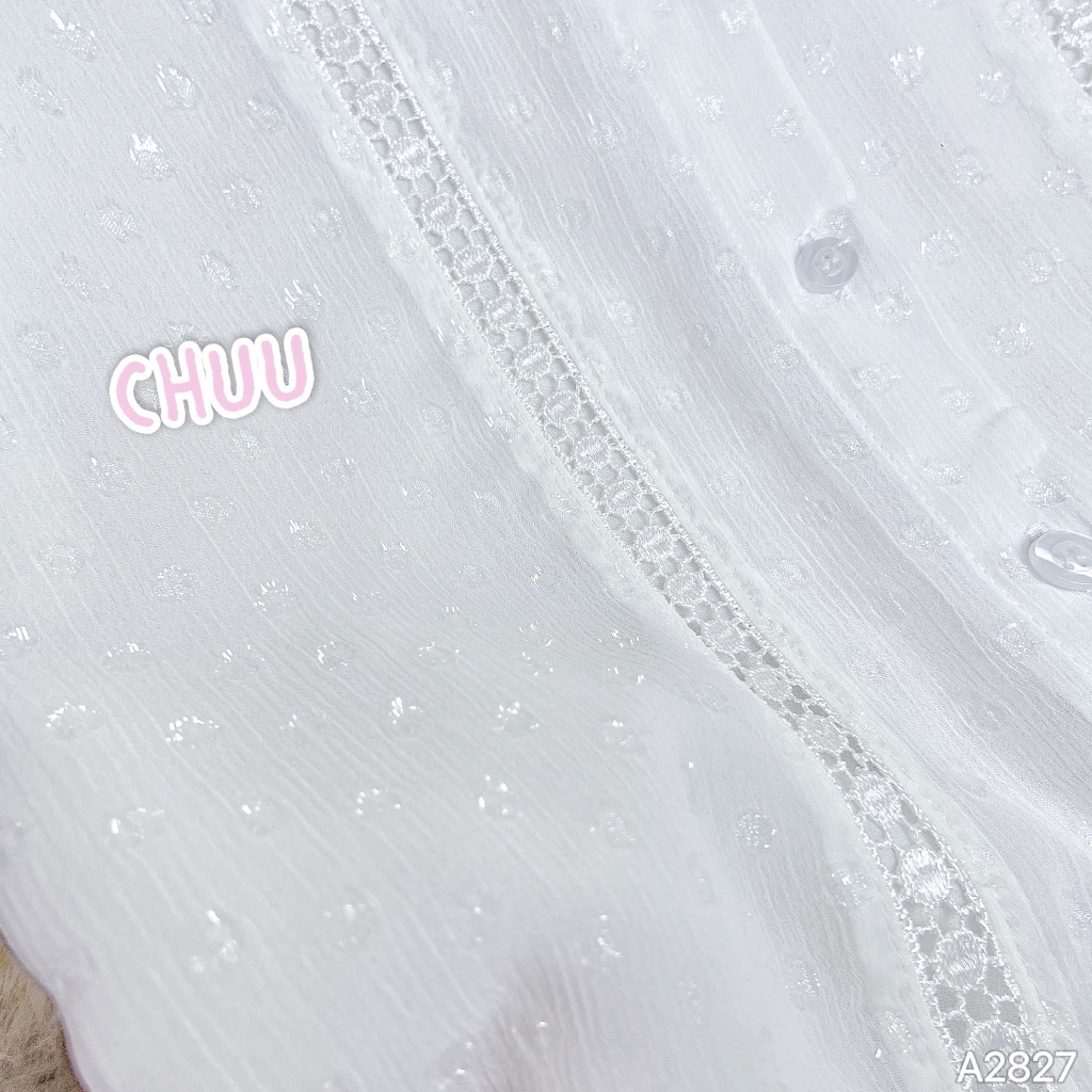 Áo Ren Đôi Cổ Tie A2827