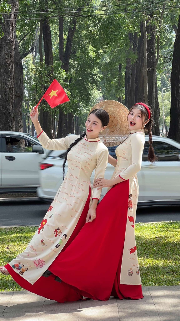 Áo Dài TT 63 Tỉnh Thành AD1515 (áo lẻ)