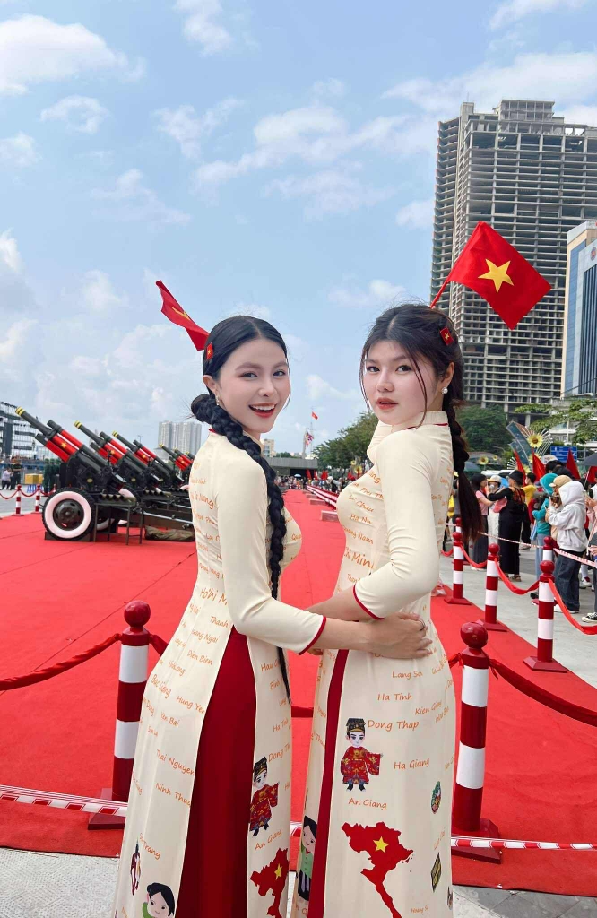 Áo Dài TT 63 Tỉnh Thành AD1515 (áo lẻ)