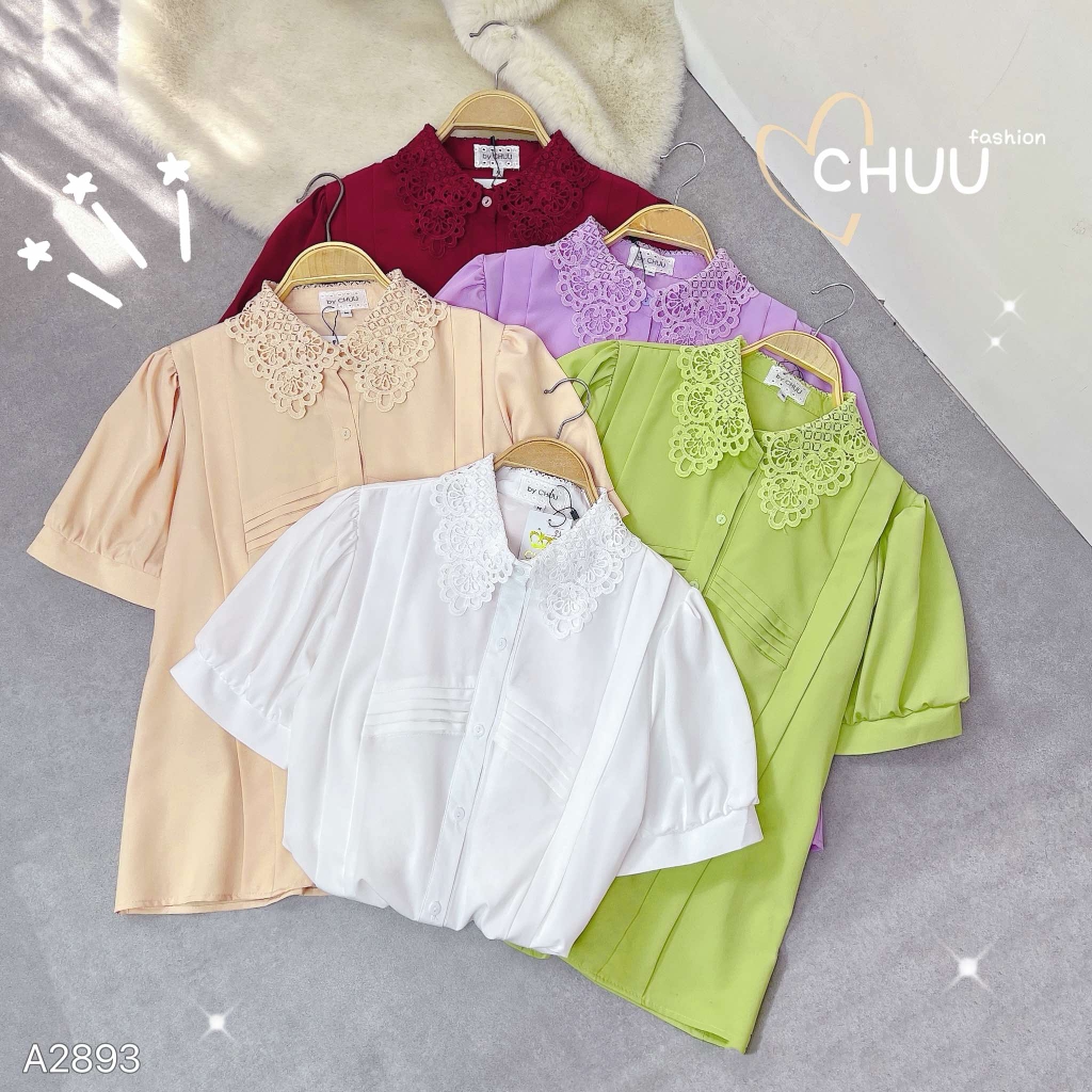 Áo Sơ Mi Cổ Bọt Bóng A2893