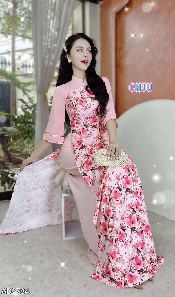 Áo Dài Chin Chin AD2784 (áo lẻ)