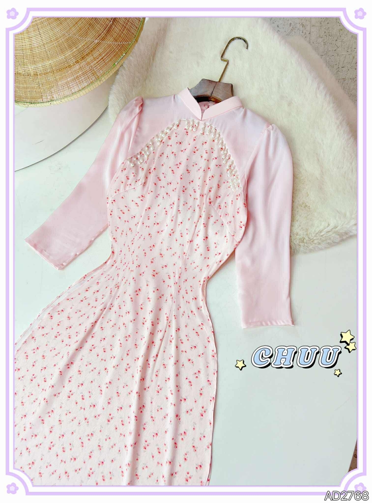 Áo Dài Ngọc Hàm Hương AD2768 (áo lẻ)