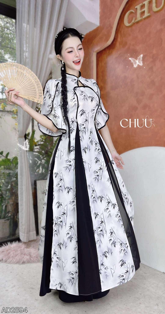 Áo Dài 2T+ Đình Tranh AD2894 (áo lẻ)