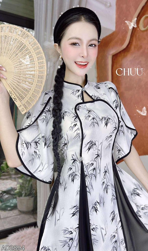 Áo Dài 2T+ Đình Tranh AD2894 (áo lẻ)